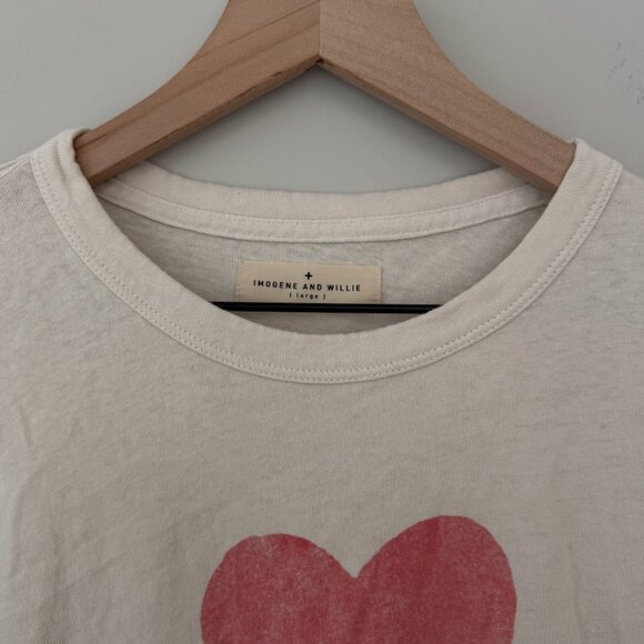 imogene + willie - "the heart tee" - Picture 4 of 4